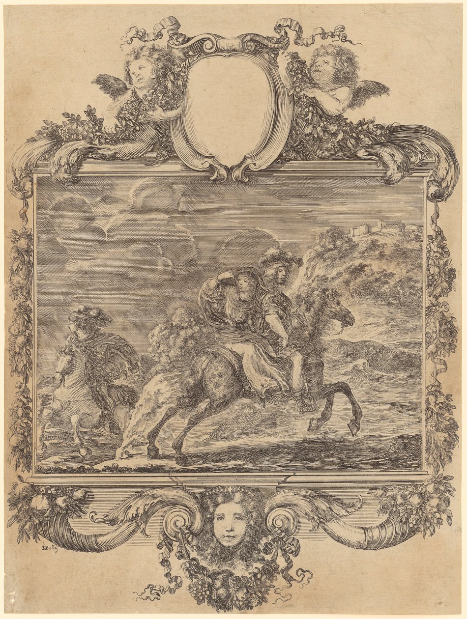 Clovis og Clotilde av Stefano della Bella