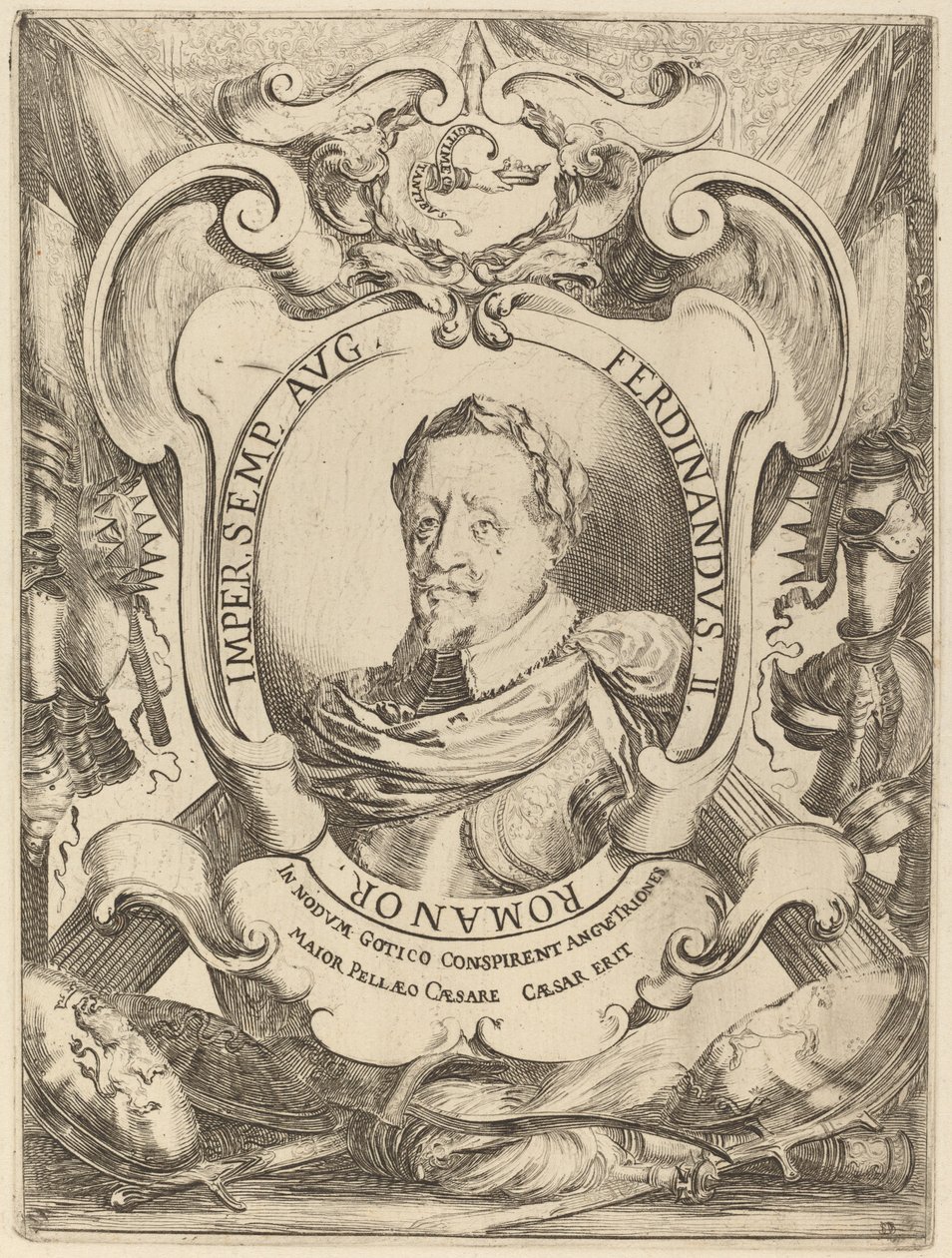 Keiser Ferdinand II av Stefano della Bella