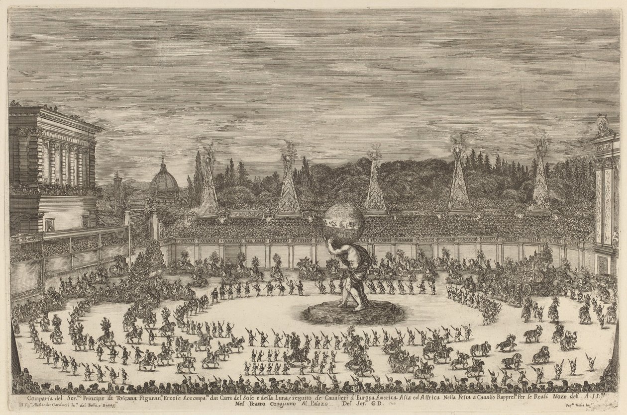 Inngangen til prinsen av Toscana av Stefano della Bella