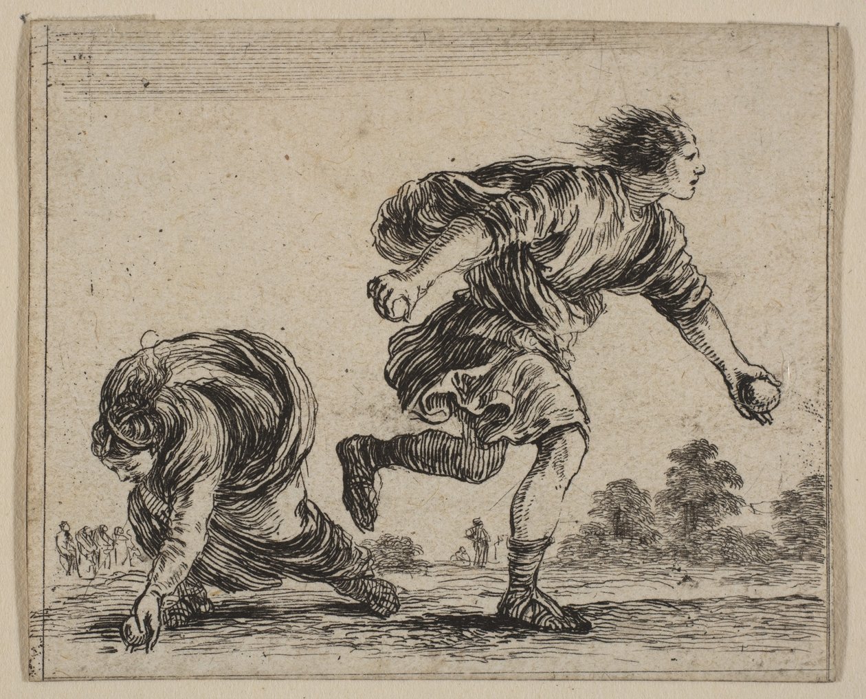 Hippomenes og Atalanta, fra 