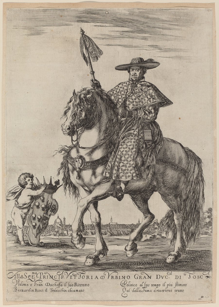 The Tedeschino, 1637. av Stefano della Bella