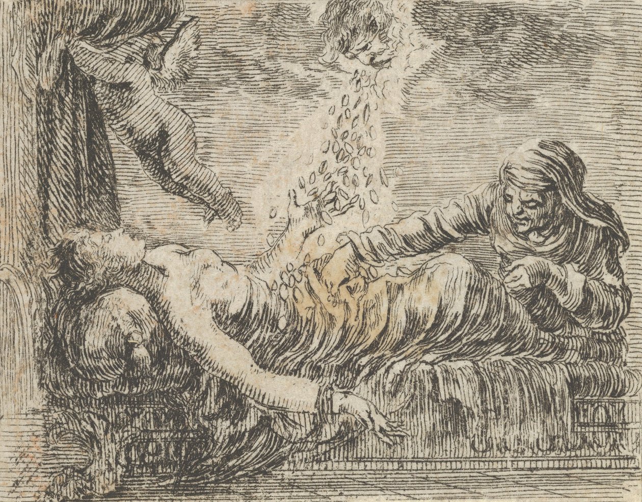 Jupiter og Danaë, fra 
