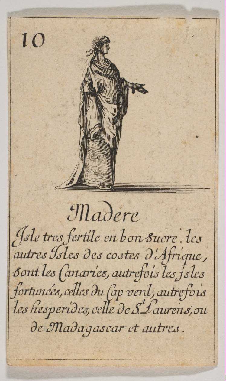 Madere, 1644 av Stefano della Bella