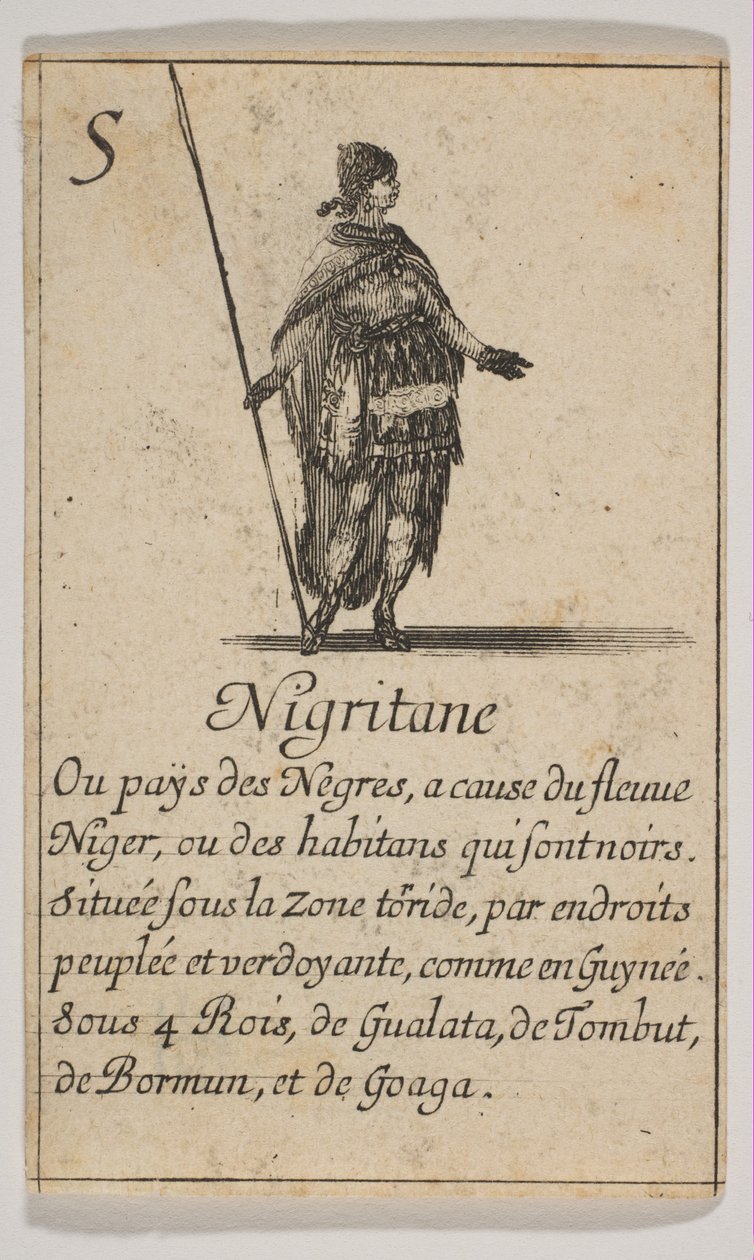 Nigritane, 1644. av Stefano della Bella