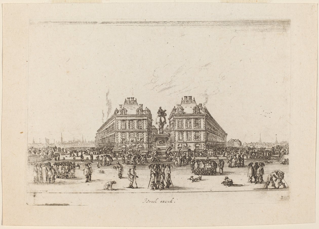Place Dauphine av Stefano della Bella