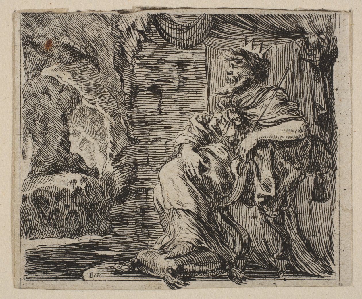 Pluto, fra Game of Mythology Game of Mythology, 1644. av Stefano della Bella