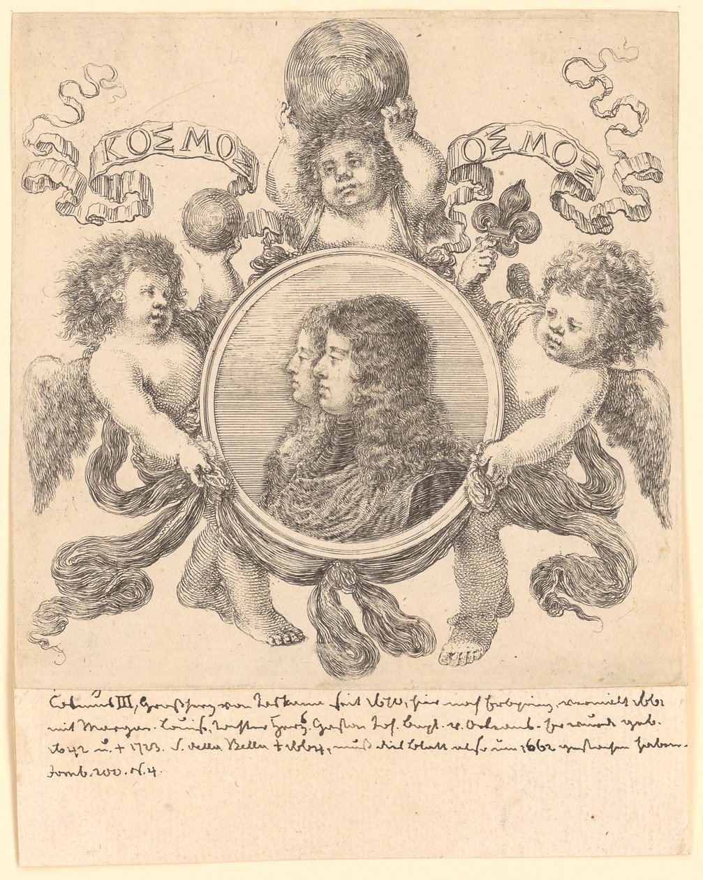 Portrett av prins Cosimo III de