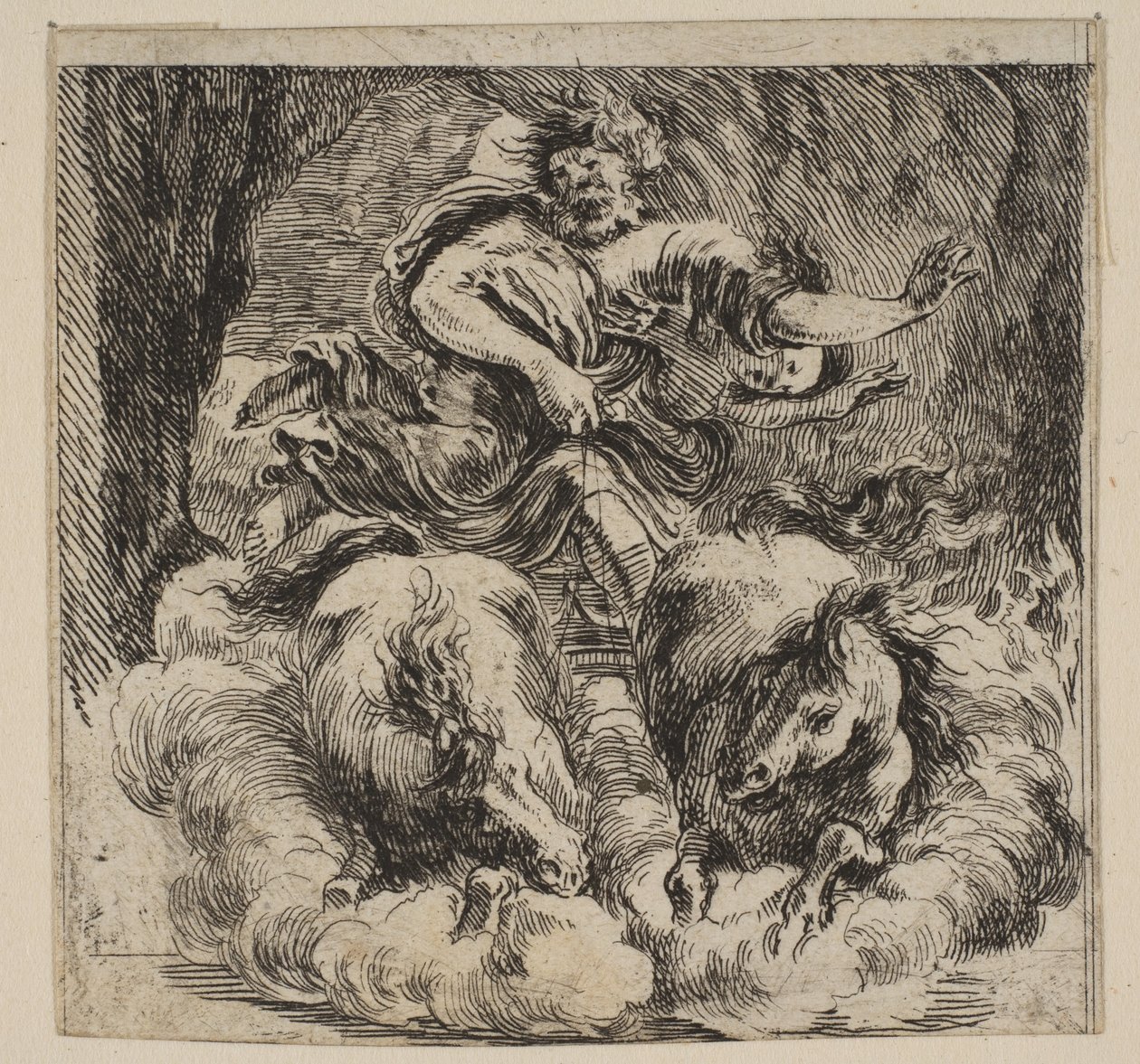 Proserpina, fra Game of Mythology Game of Mythology, 1644. av Stefano della Bella