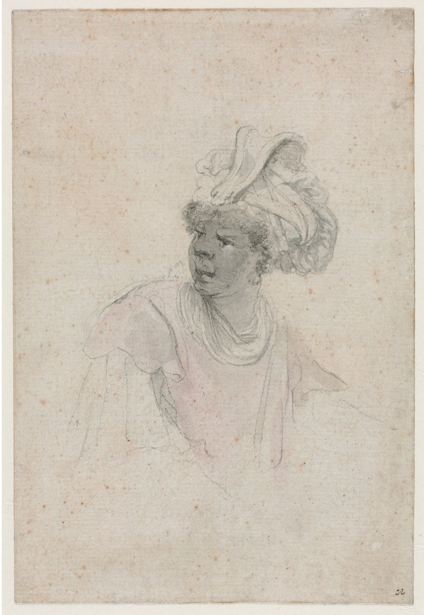 Studie av en maur, vendt mot venstre, ca. 1657. av Stefano della Bella