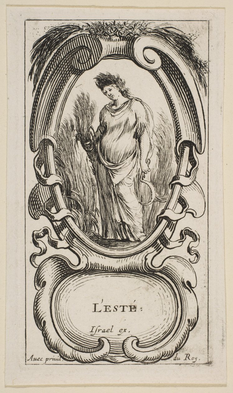 Summer LETé, fra The Four Seasons, ca. 1641. av Stefano della Bella