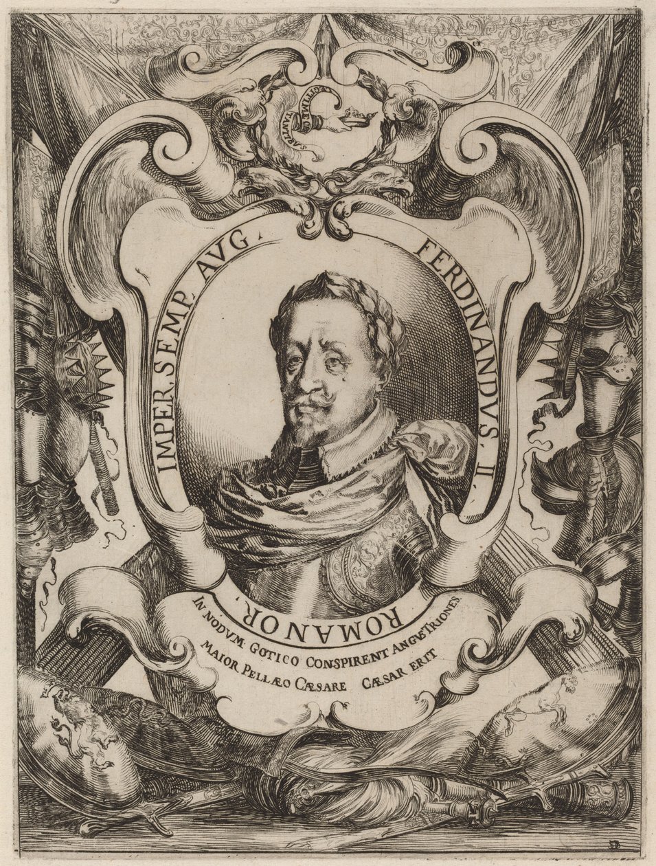 Keiser Ferdinand II av Stefano della Bella
