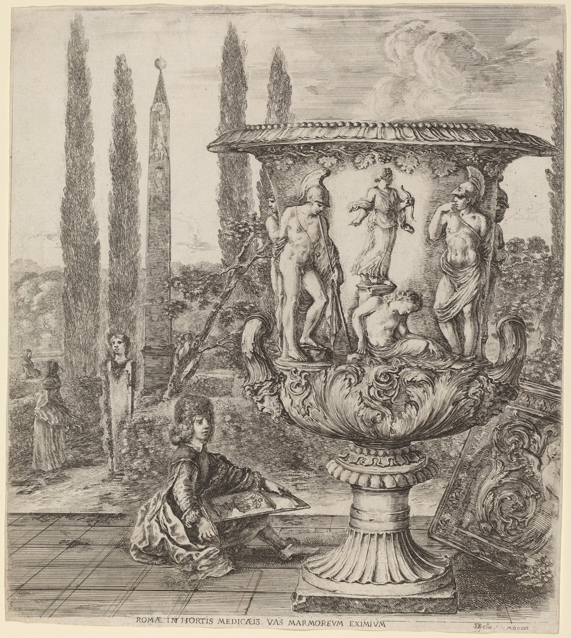 Mediciens vase av Stefano della Bella