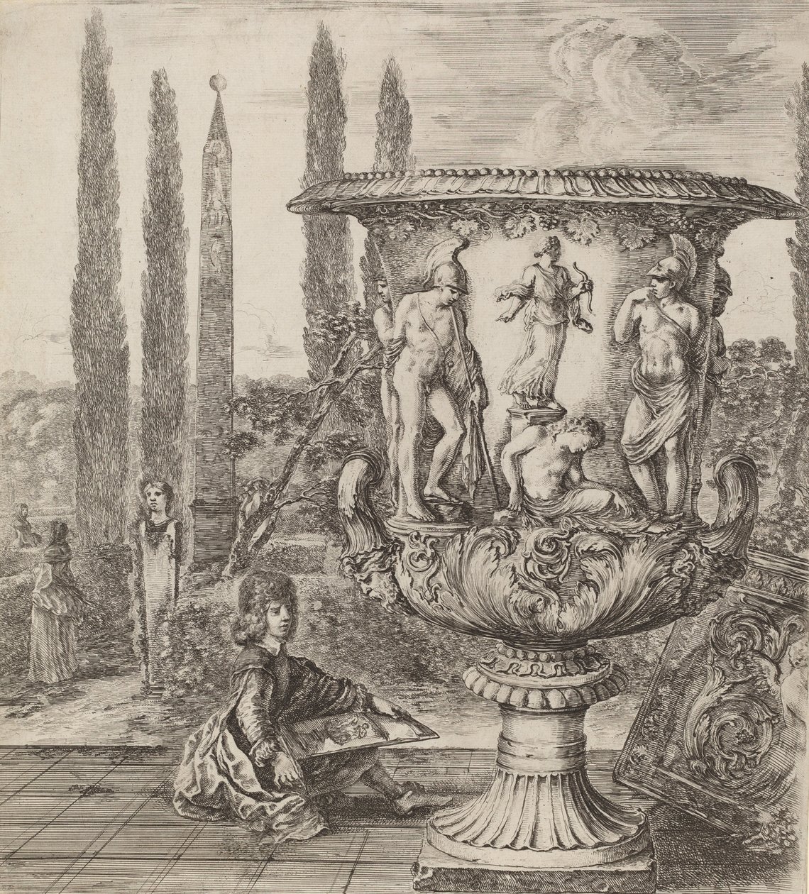 Mediciens vase, 1656. av Stefano della Bella