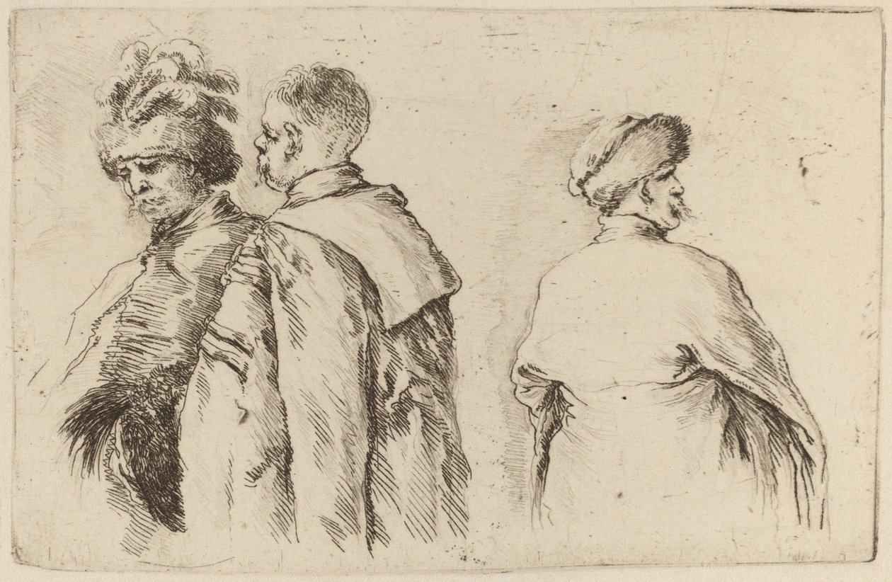 Tre ungarere. av Stefano della Bella