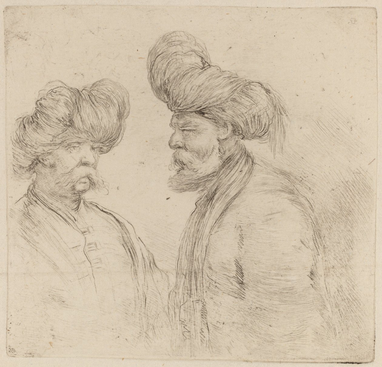 To tyrkere. av Stefano della Bella