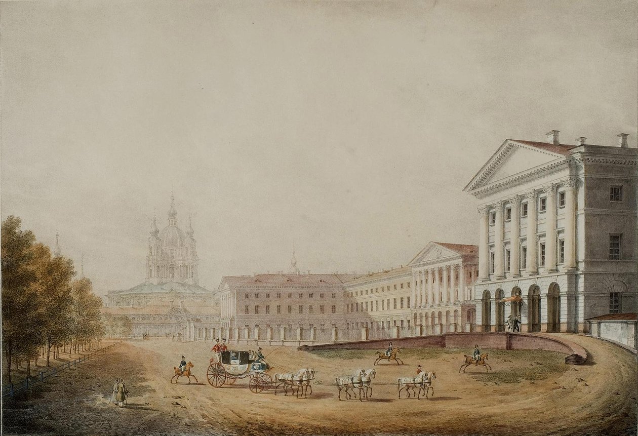 The Smolny Institute for Noble Maidens in Saint Petersburg, 1823   1198595   no       norwegian Successfully Translated  Original: Stående kvinde fra ryggen Translat: Stående kvinde fra ryggen 1271296 no norwegian Successfully Translated Original: Study fo av Stepan Philippovich Galaktionov