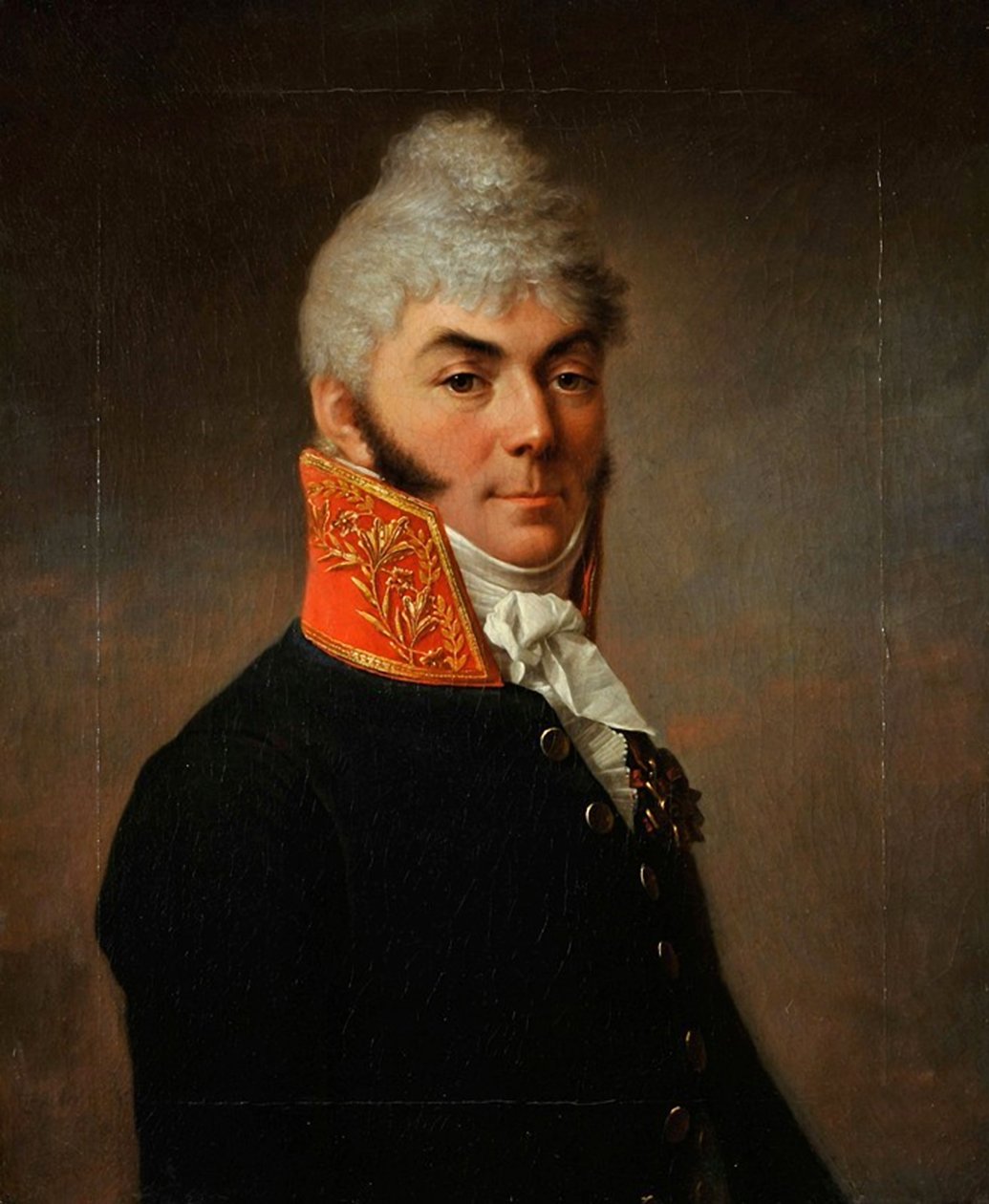 Portrett av grev Nikolai Nikolaevich Novoseltsev 1761-1836, før 1808 av Stepan Semenovich Shchukin