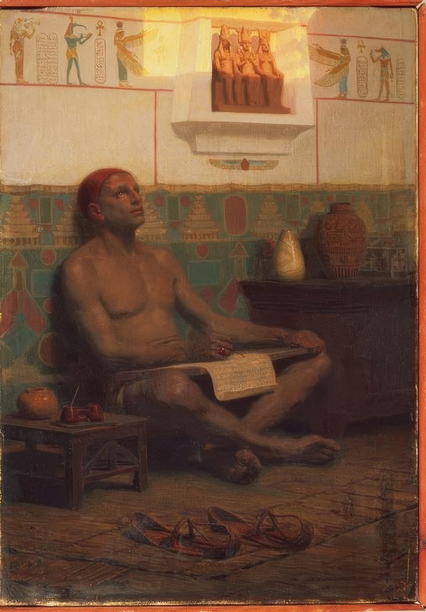 Den kongelige skriver Rahotep av Stepan Wladislawowitsch Bakalowitsch