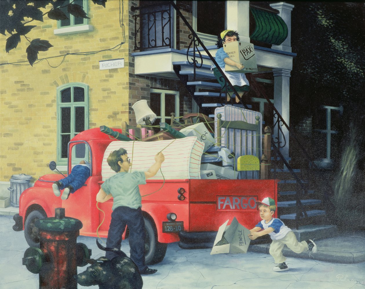 Moving, Summer, fra The Four Seasons i Quebec av Stephane Poulin