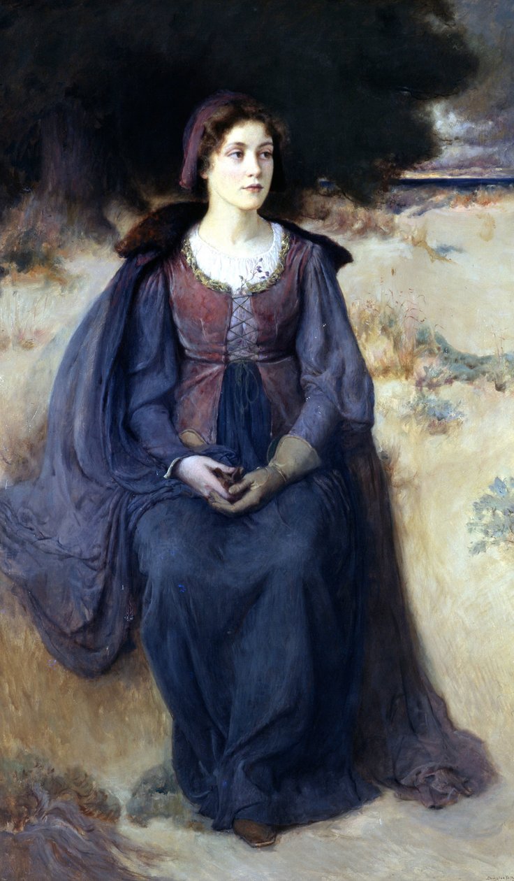 Ye Maidens Reverie av Douglas Volk