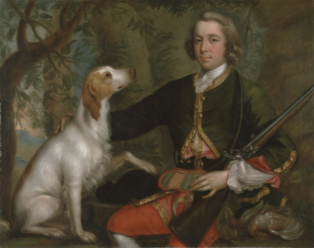 Windham Quin fra Adare, Co. Limerick, Irland, ca. 1745 av Stephen Slaughter