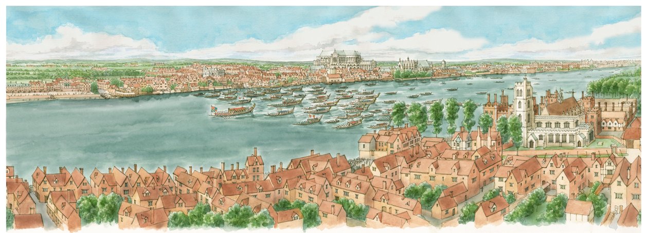 Premieren på Water Music i London av Stephen Conlin