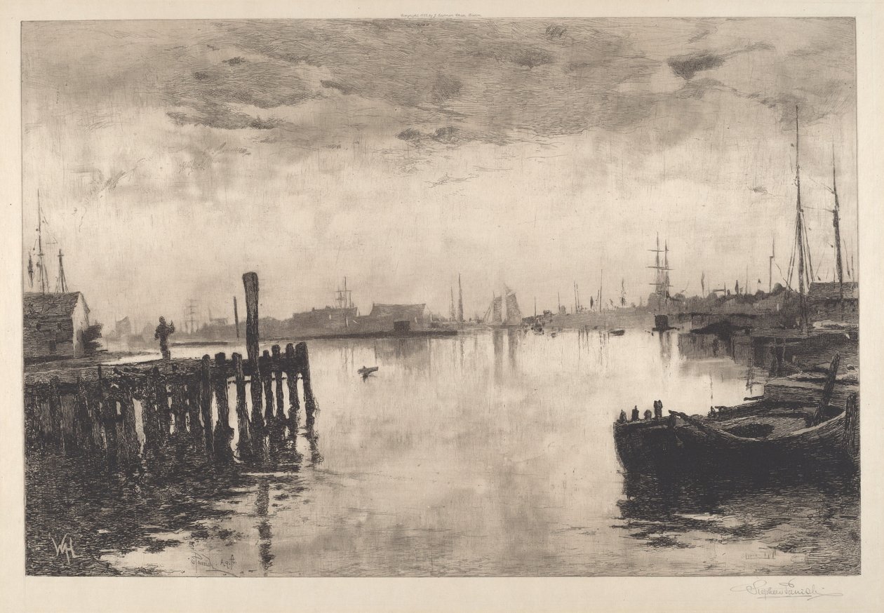 Gloucester havn av Stephen Parrish
