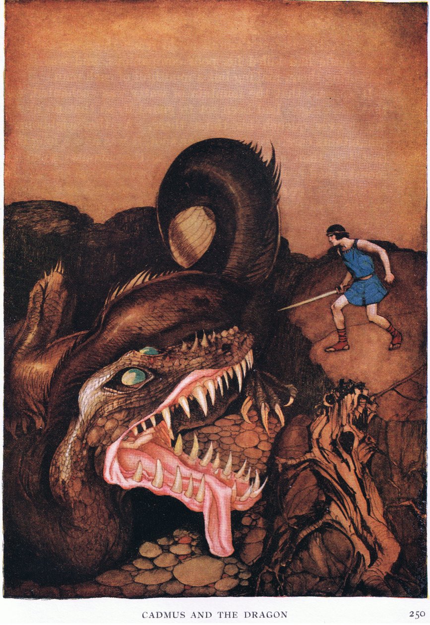 Cadmus og dragen av Stephen Reid
