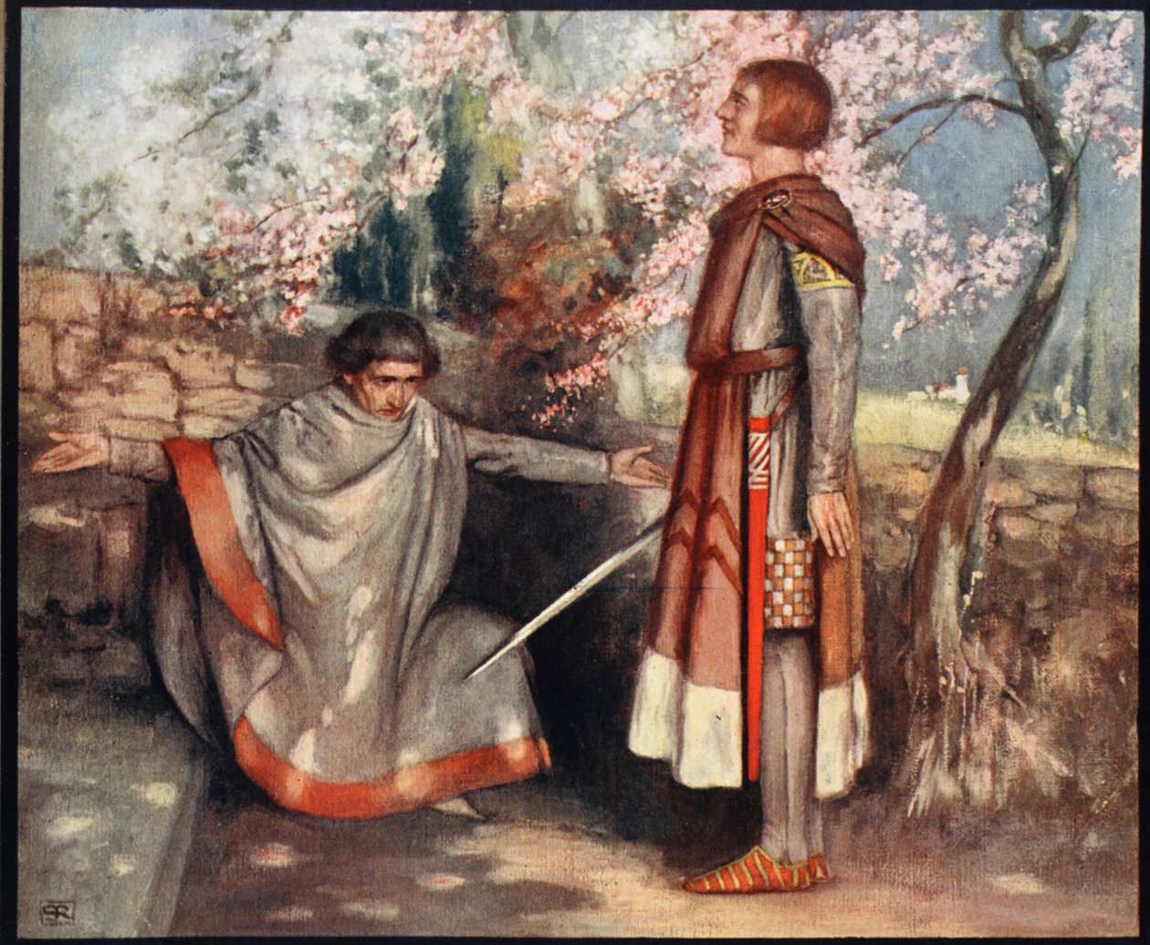 Saint Giovanni Gualberto and the Murderer, illustrasjon fra 