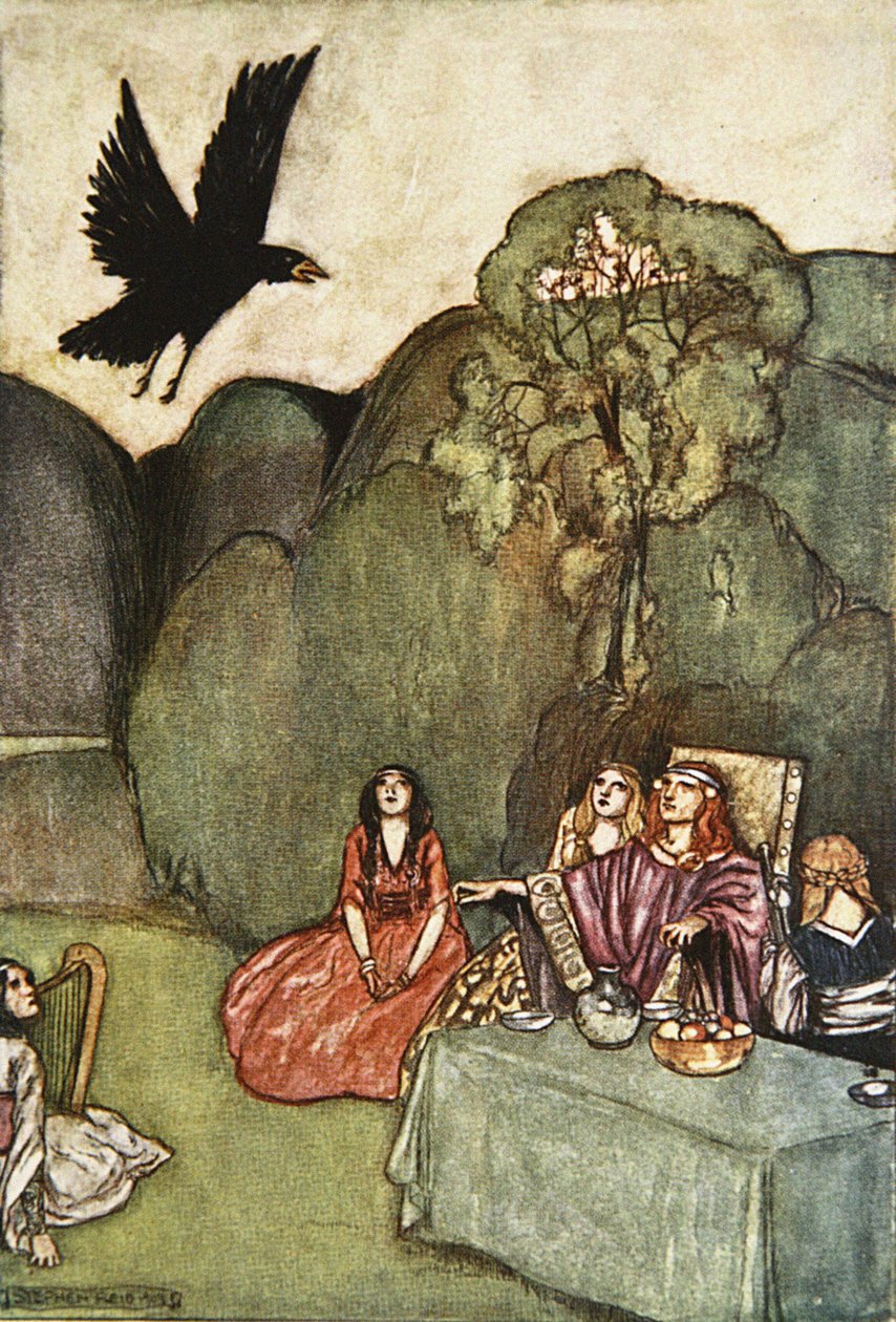 The Raven of Ill-omen, illustrasjon fra 