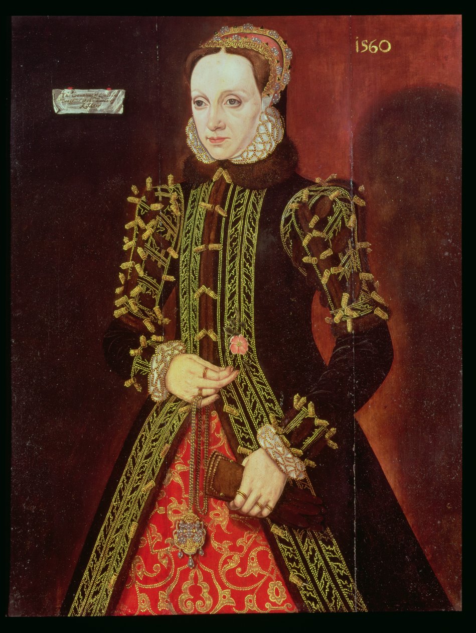 Elizabeth Fitzgerald, grevinne av Lincoln, 1560 av Steven van der Meulen