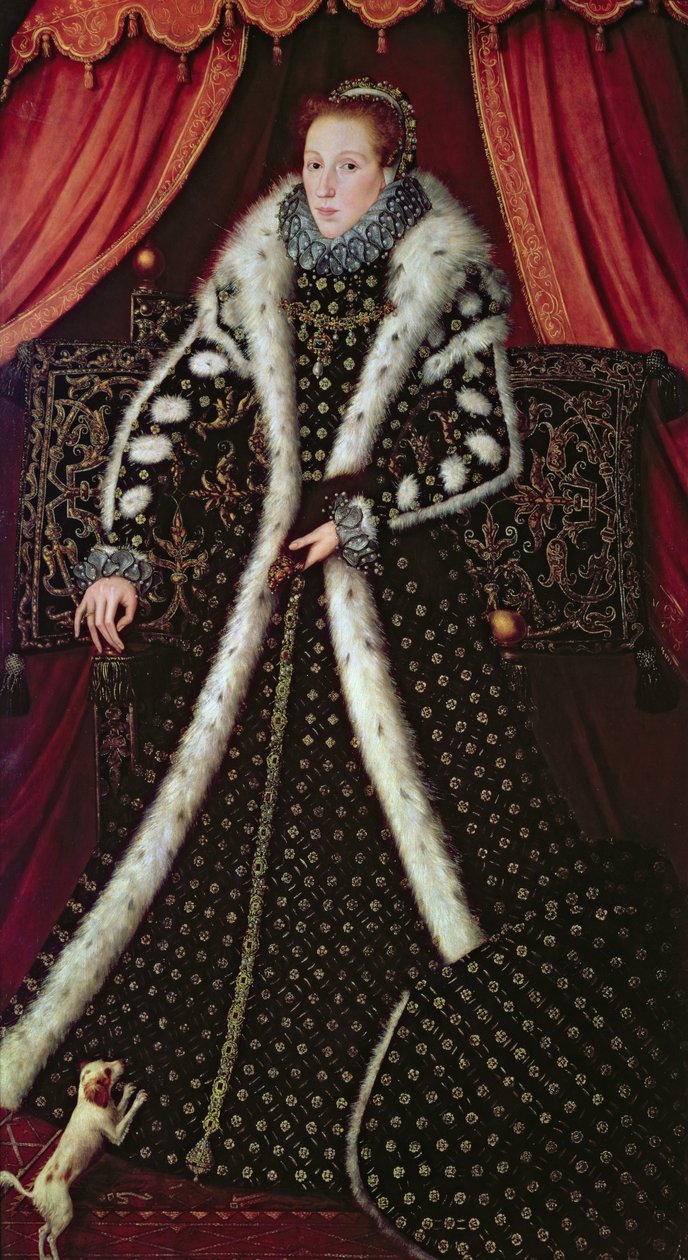 Frances Sidney, grevinne av Sussex, ca. 1565 (panel) av Steven van der Meulen