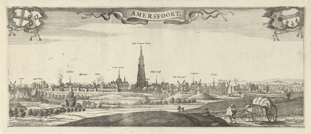 Utsikt over Amersfoort Amersfoort (tittel på objekt) av Steven van Lamsweerde