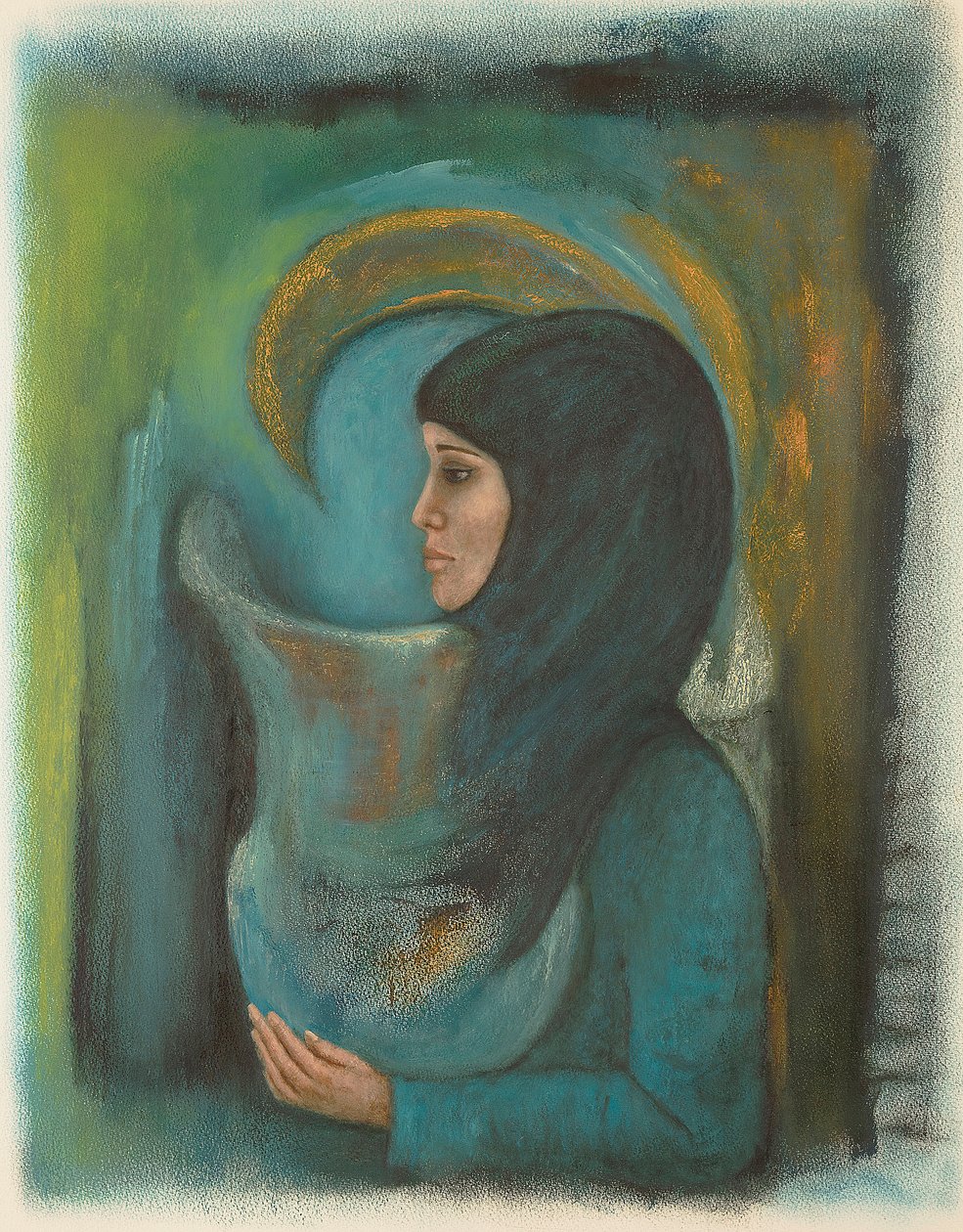Symboler - En kvinne og en vase, 2014 av Stevie Taylor