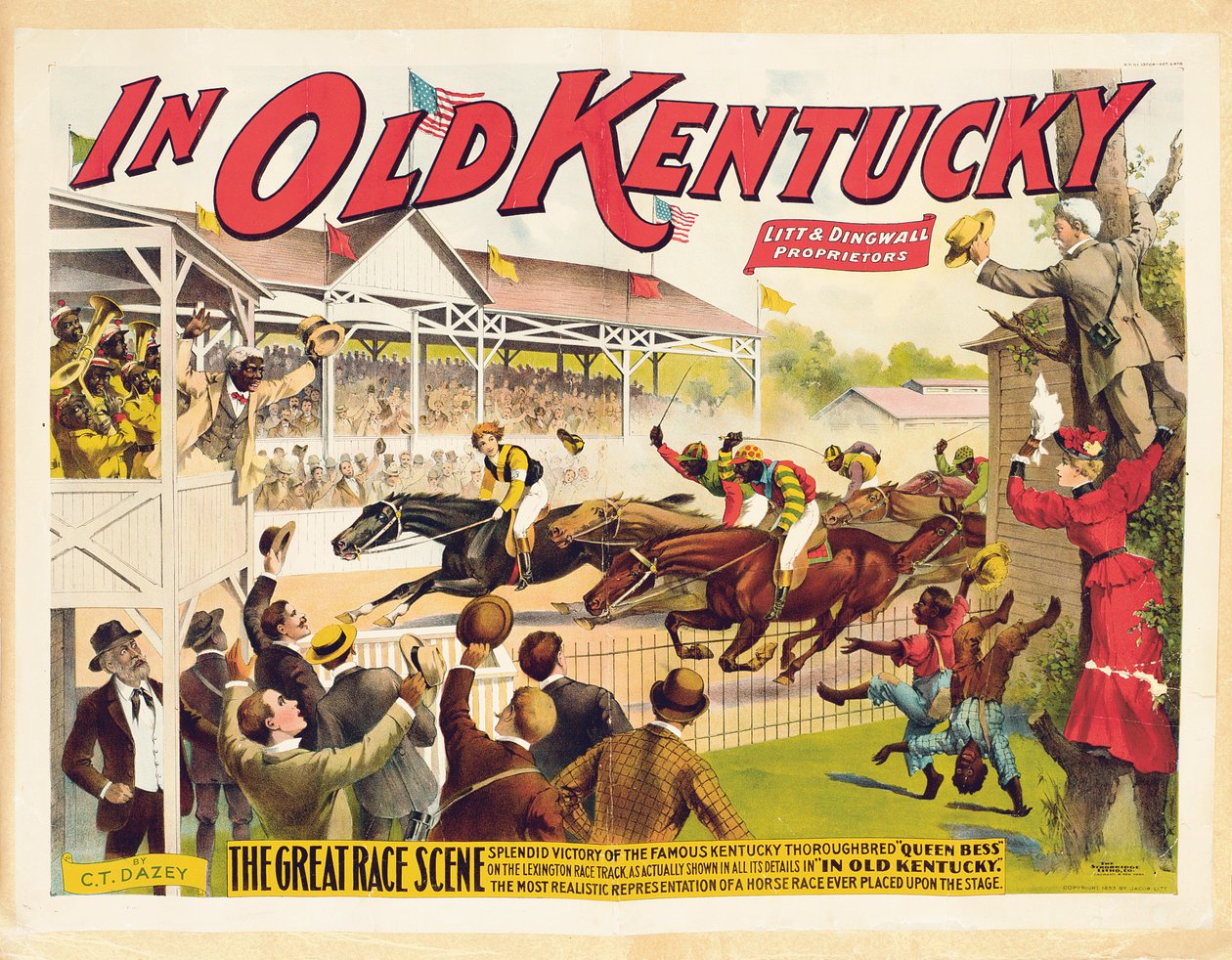 I Old Kentucky, 1909 av Strobridge Lithographing Company