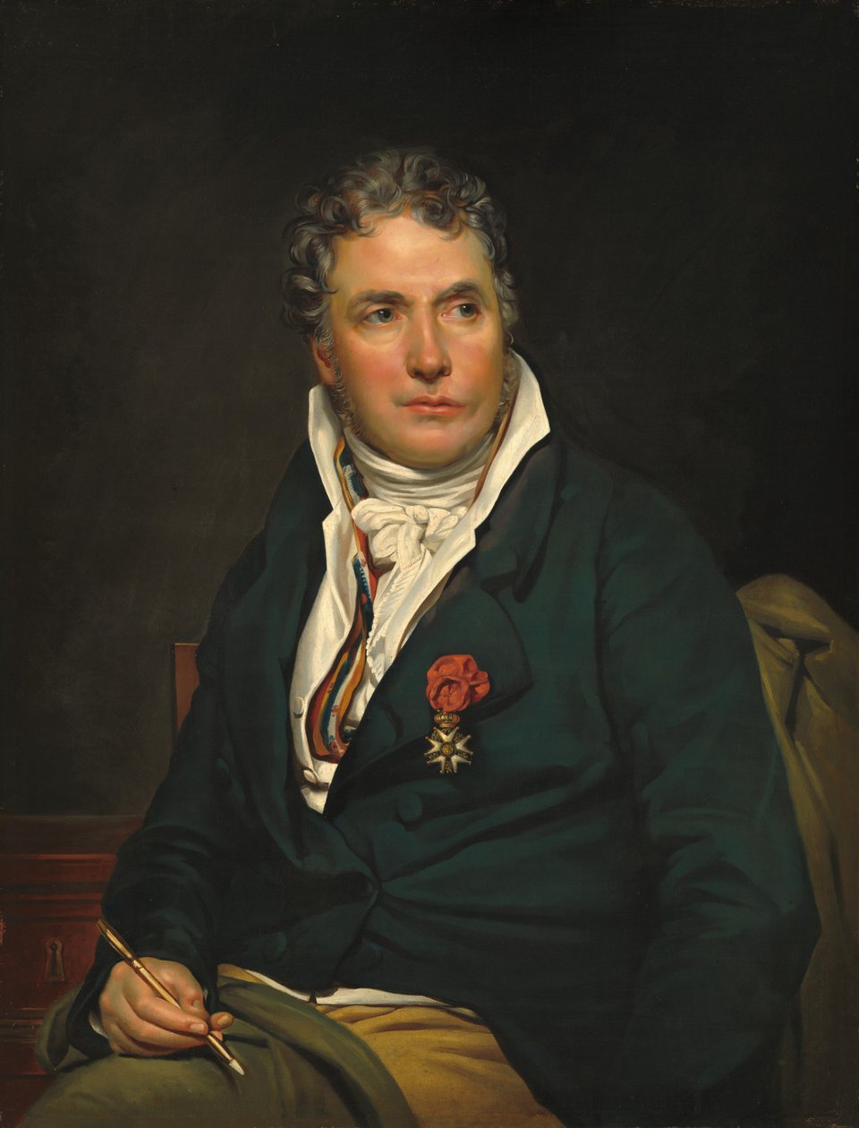 Jacques-Louis David av Studio of Georges Rouget