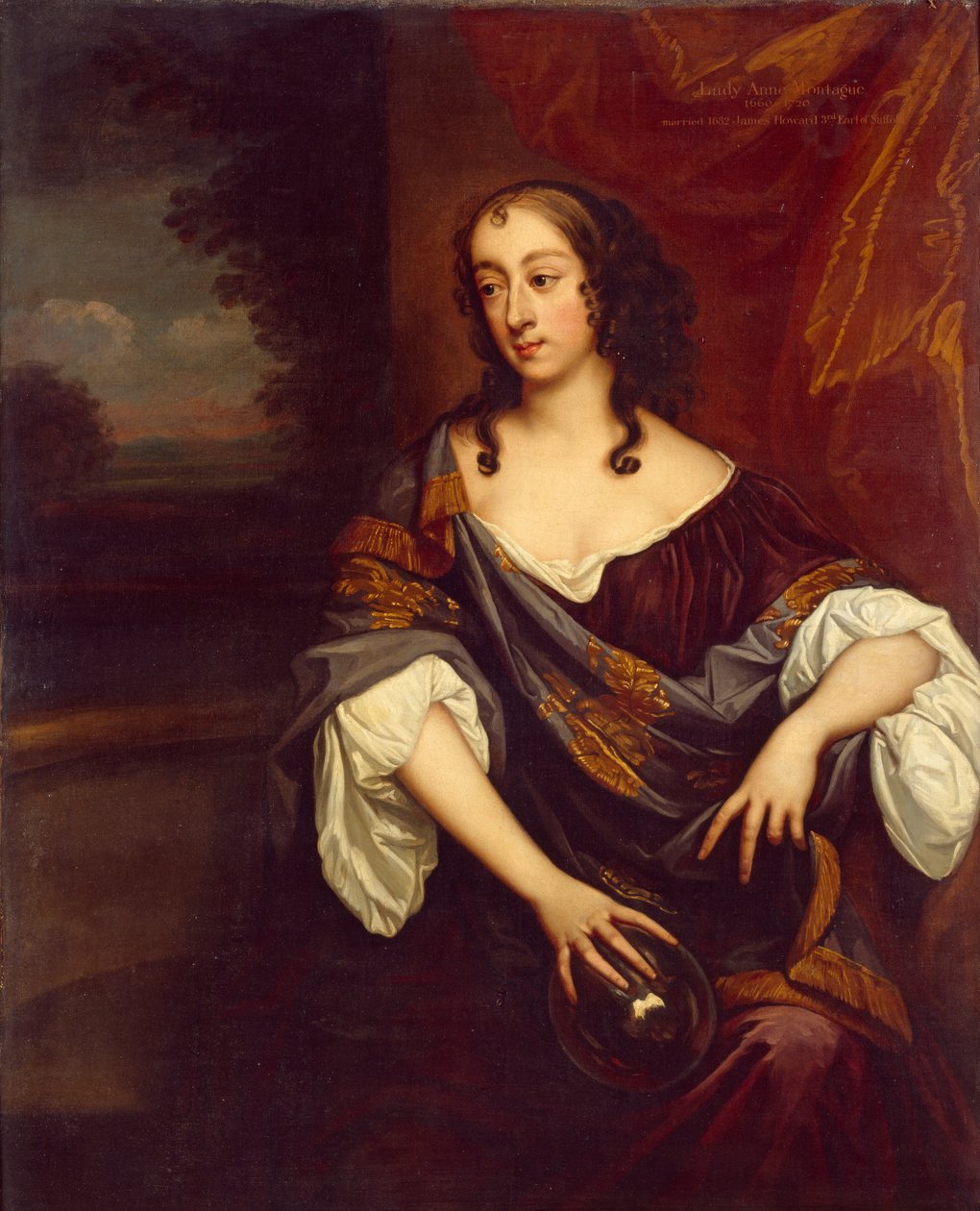 Elizabeth, grevinne av Essex, 1600-tallet av Studio of Sir Peter Lely