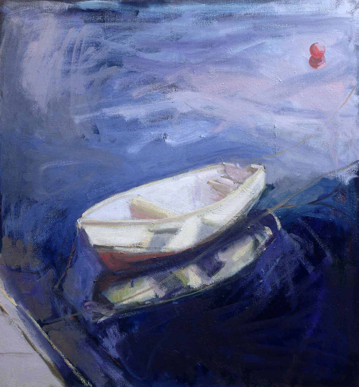 Båt og bøye, 2003 av Sue Jamieson