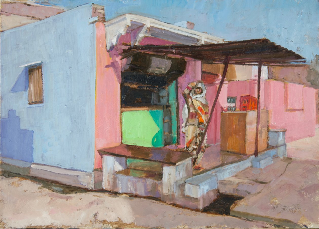 Indiske farger, 2019, av Sue Wales