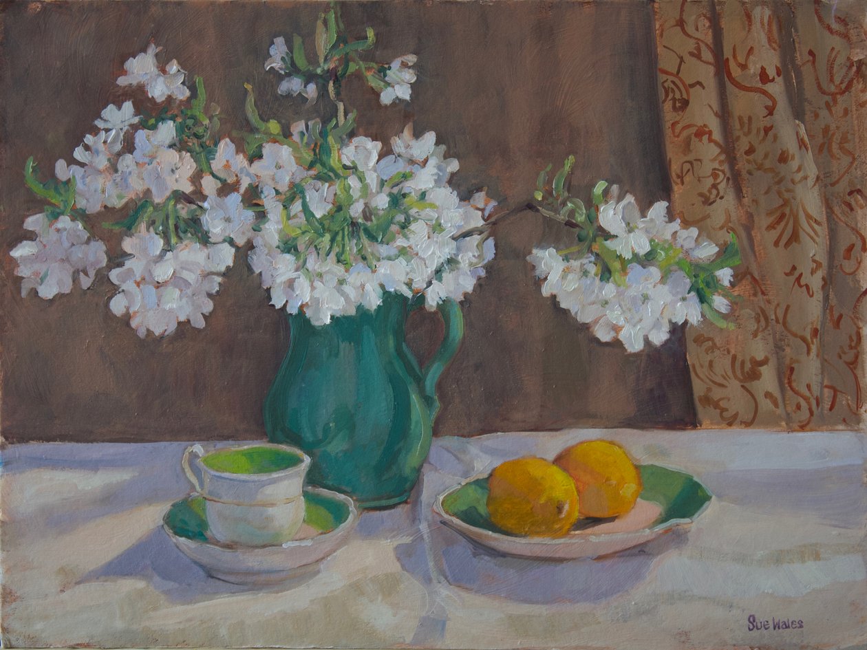 Kirsebærblomst, 2019 av Sue Wales