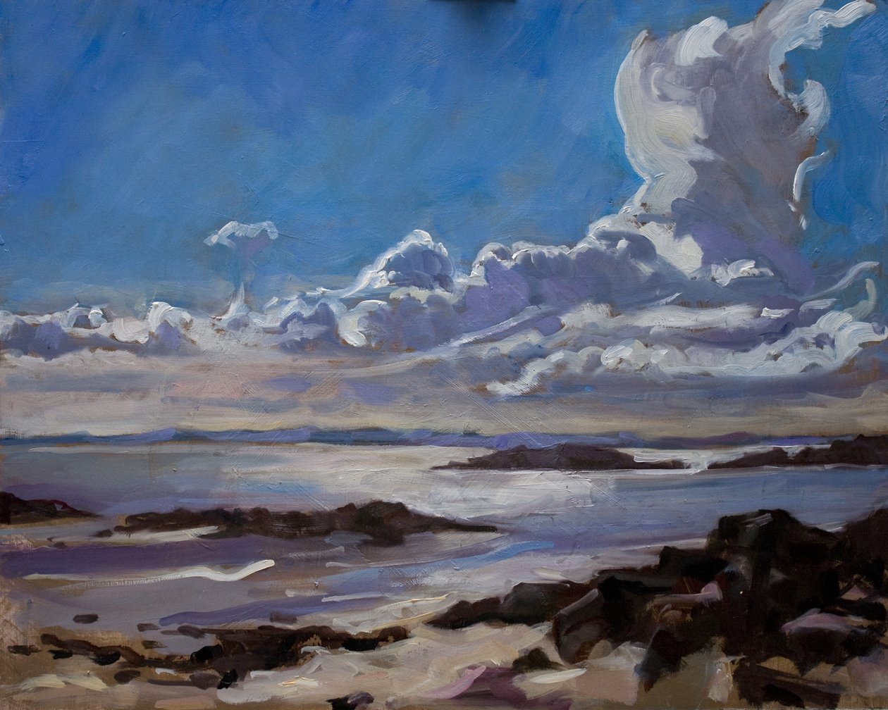 Sen ettermiddag i Galloway, 2010, av Sue Wales