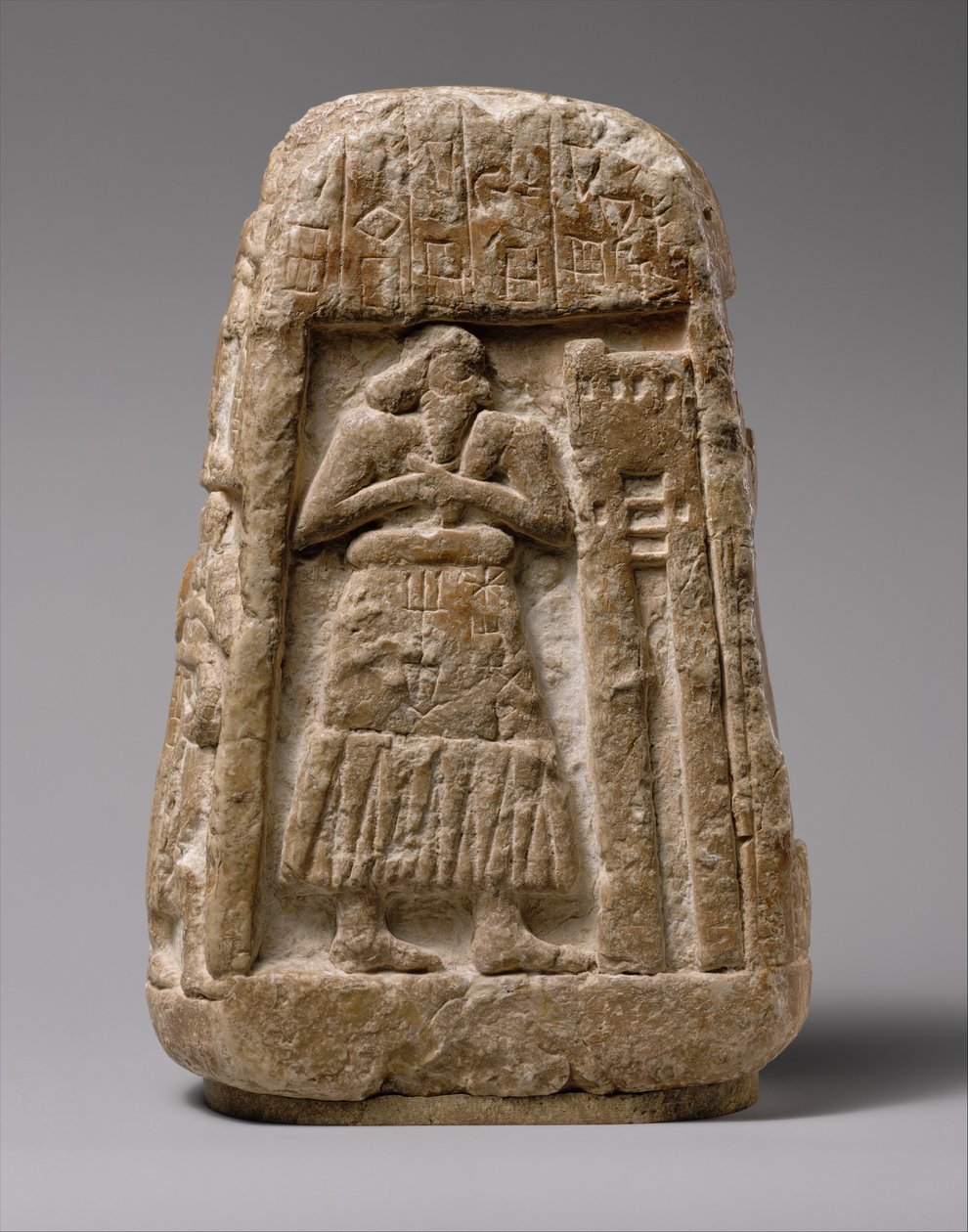 Stele of Ushumgal, 2900–2700 f.Kr. (gipsalabast) av Sumerian Sumerian
