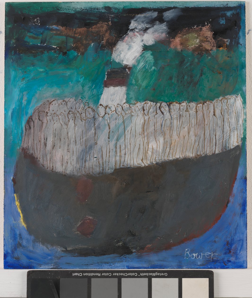 Alt i samme båt, 2011 av Susan Bower