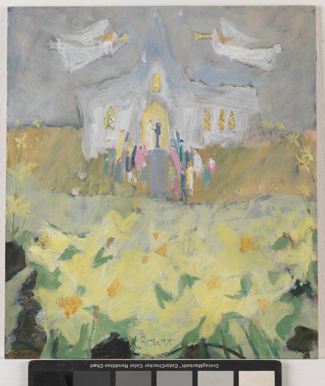 Påskeliljebryllup, 2011 av Susan Bower