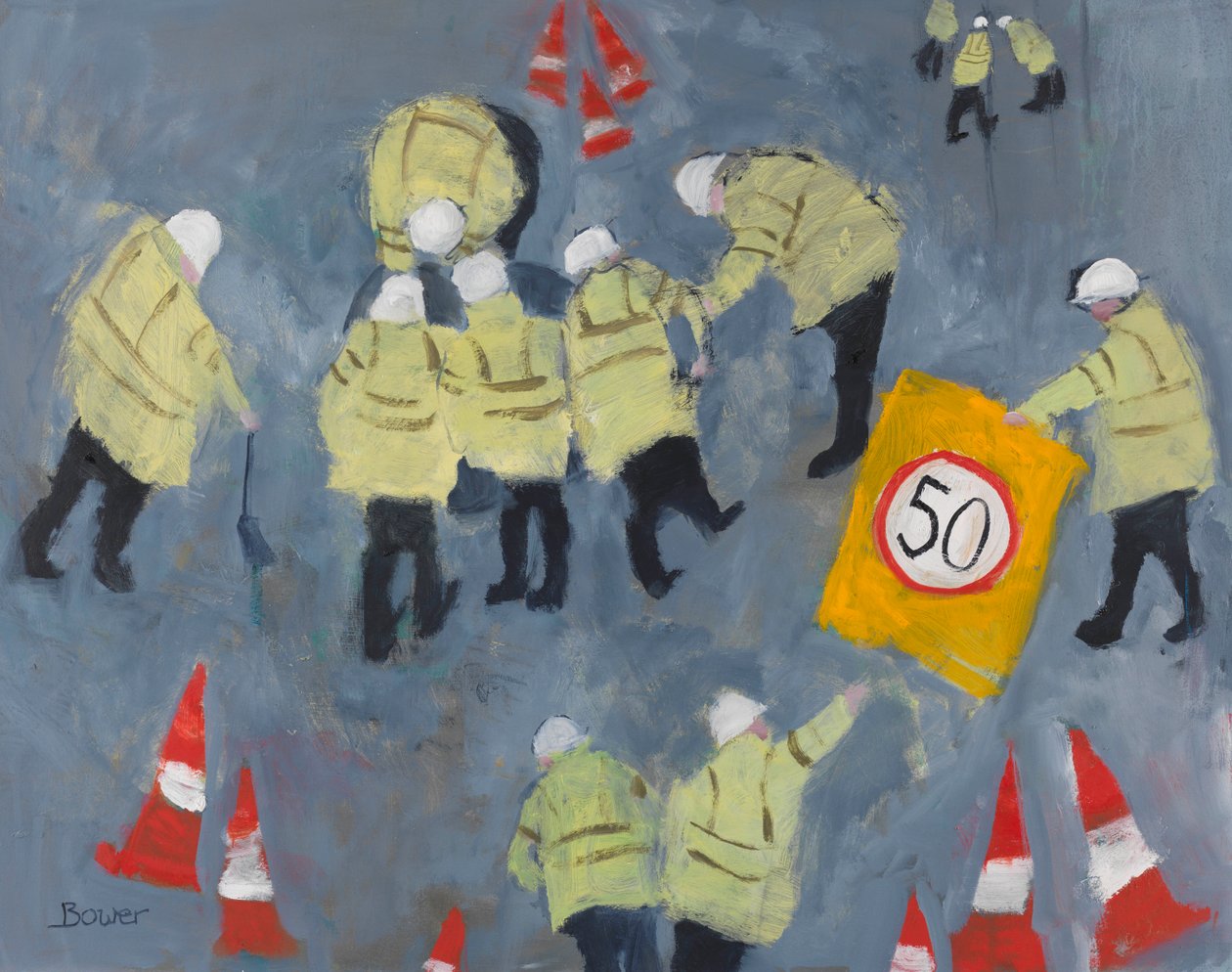 Hole in the Road, 2011 av Susan Bower