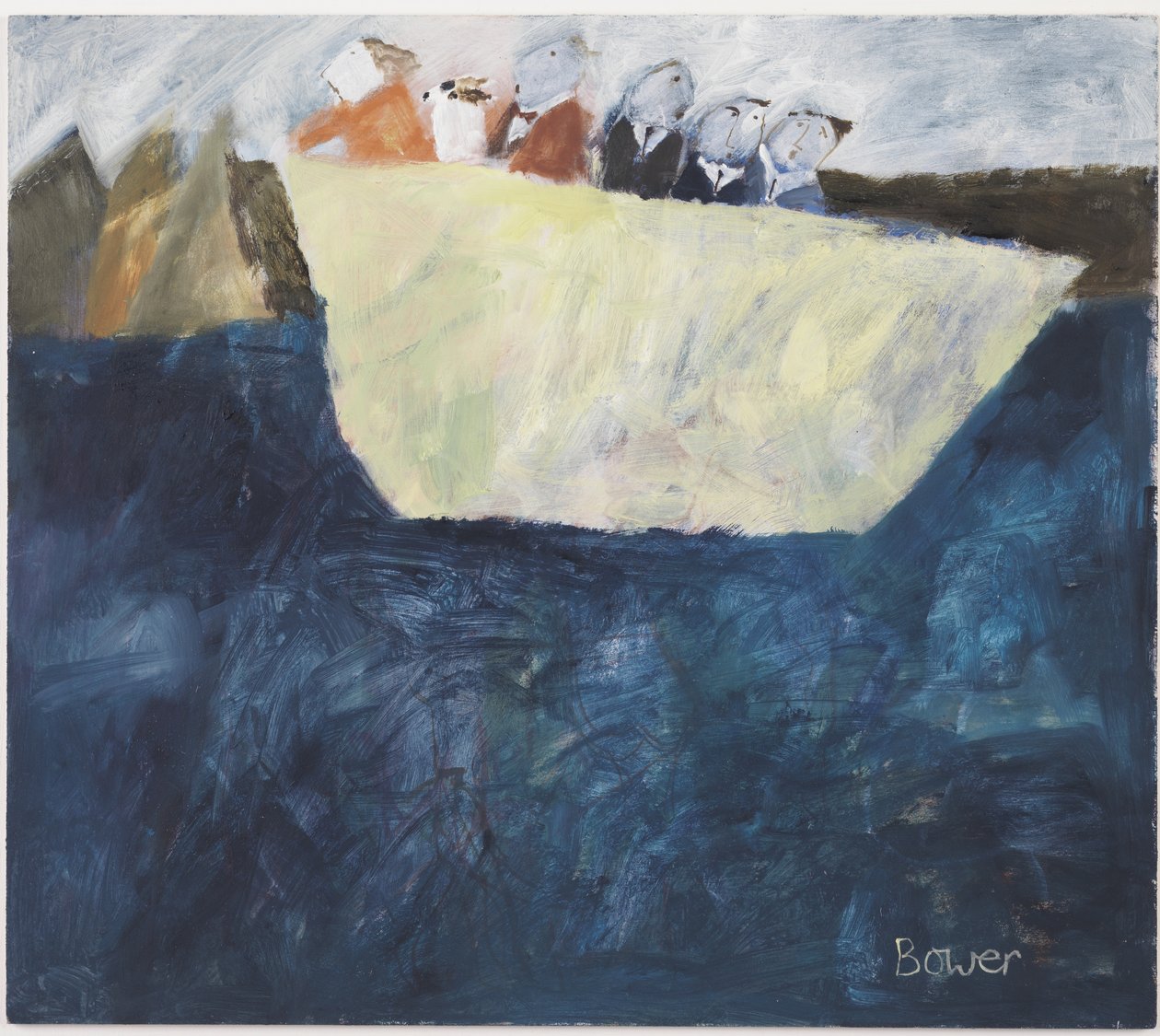 Kvinne ved roret, 2007 av Susan Bower