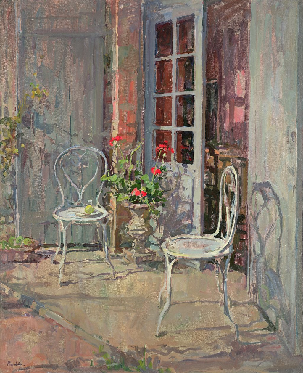 Terrassestoler, Chateau de Mocques av Susan Ryder