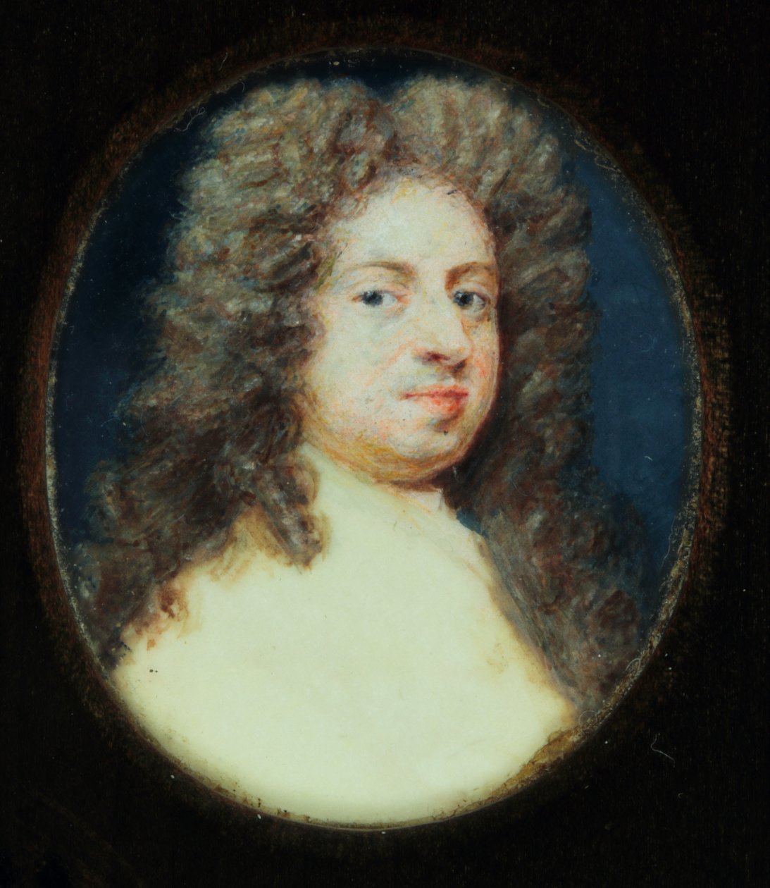Sir Godfrey Kneller (akvarell på elfenben) av Susan Penelope Gibson