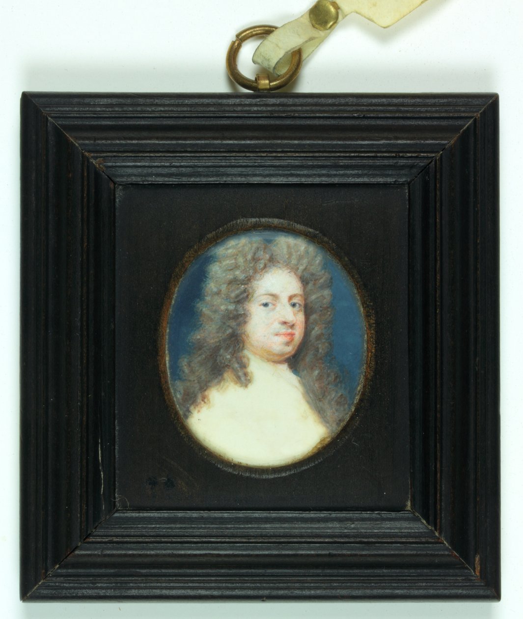 Sir Godfrey Kneller (akvarell på elfenben) av Susan Penelope Gibson
