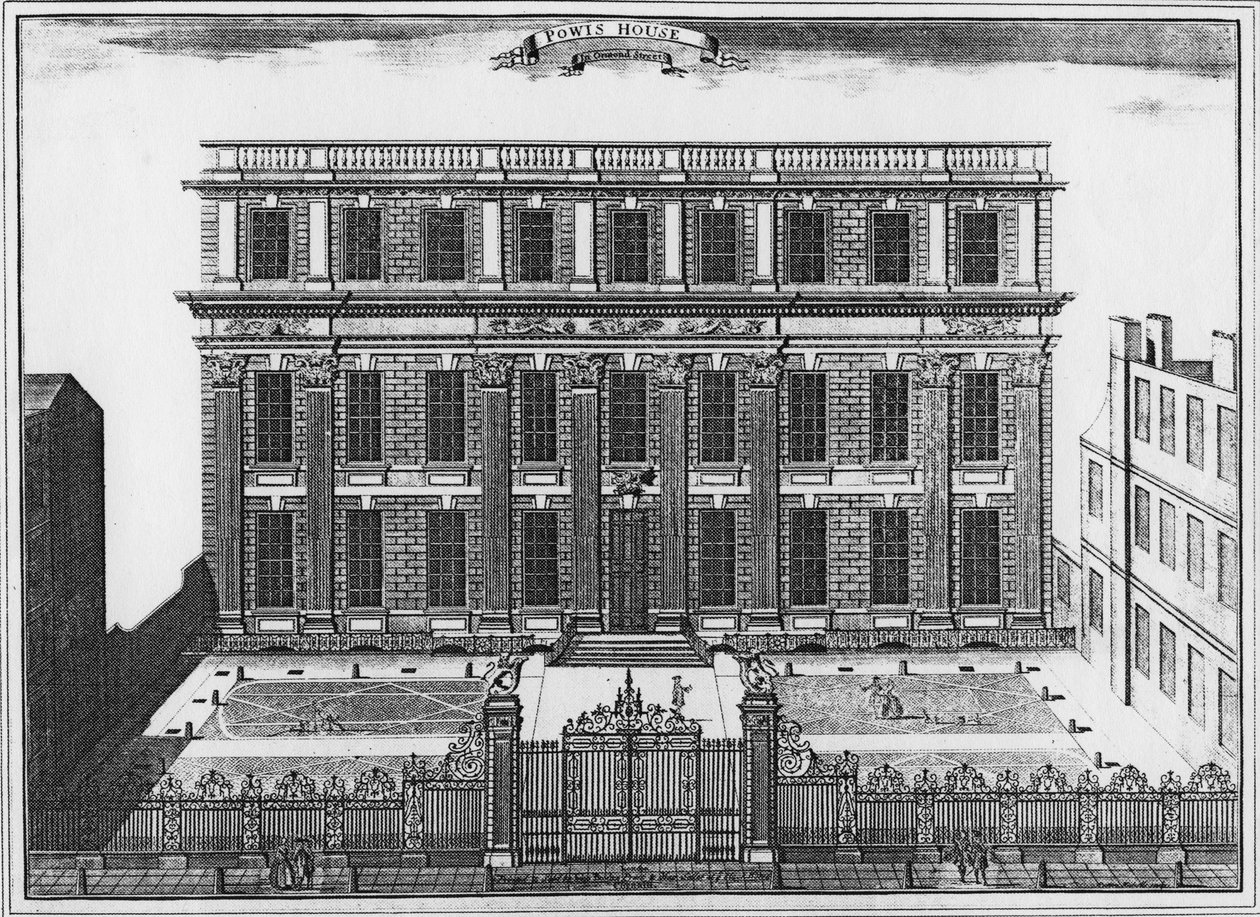 Powis House, ca. 1720 av Sutton Nicholls